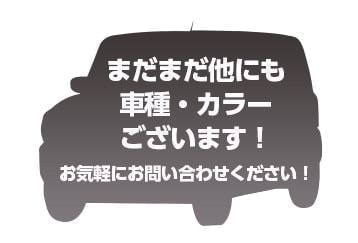 まだまだ他にも車種・カラーございます。お気軽にお問い合わせください。